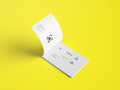 Airscan Brand Identity air airscan brand design brand style guide branding brochure design health identity logo logotype office print design romania typography yellow