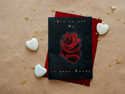 Valentine's Card design graphic design merchandise red bubble valentine