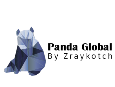 Panda Global branding design graphic design illustration logo typography