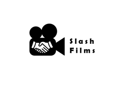 Slash Films logo branding design graphic design illustration logo typography vector