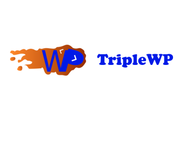 TripleWP Logo branding design graphic design illustration logo typography vector