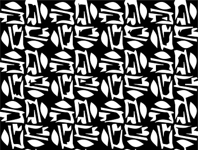 A repeat pattern of a black and white print abstract design african african prints basic shapes black and white design envelope fabric prints flowers gift bag graphic design hobo illustration ndebele organic shapes pattern print south african wallpapers wrapping paper