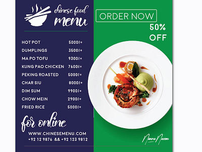 RESTAURANT MENU CARD branding cards cover design graphic design inspiration logo menu photoshop poster redesign restaurant social social media ui