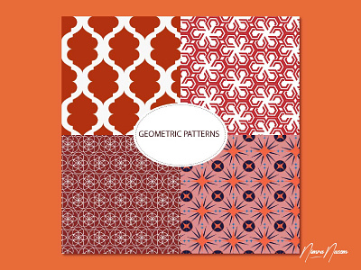 GEOMETRIC PATTERN DESIGN branding cover design geometric graphic design illustration illustrator inspiration logo pattern poster social social media vector