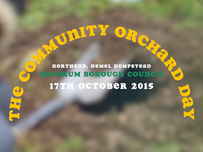 Dacorum Borough Council - The Community Orchard Day