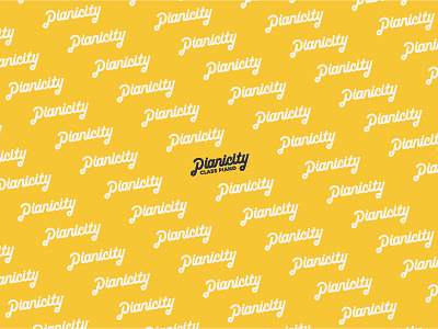 Pianicity branding design logo