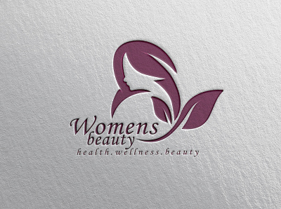 Women's Beauty attractive beauty design flat graphic design logo logo design minimalist modern natural