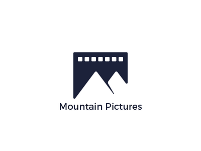 Mountain Pictures concept design georgia logo logo design monogram mountain pictures production tsverava ui web