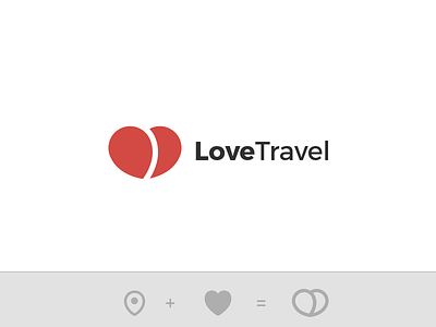 LoveTravel concept design georgia heart logo logo design mark monogram pin tsverava ui web
