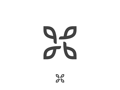 Leaf + Drone concept design h infinity leaf lettermark logo loop mark monogram symbol tsverava