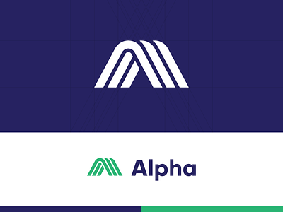 Alpha alpha alphabet concept design first georgia grid letter logo logo design mark monogram negative preocess sketch space symbol tsverava ui wip