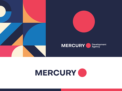 Mercury Logo Design Challenge agency astro circle concept design development galaxy geometry georgia grid logo logo design mark mercury minimal monogram planet symbol tsverava