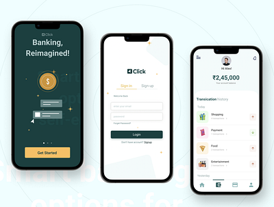 Banking Reimagined animation branding design graphic design motion graphics ui ux