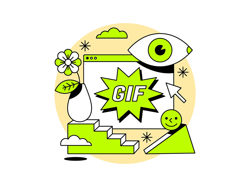 Gif Gif fun gif illustration motion