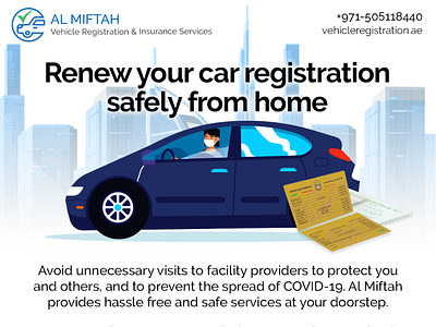 Al Miftah Covid Precautions Ad ad covid19 dubai email renew registration