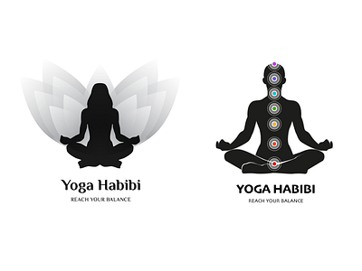 Yoga Habibi Logo Design Options