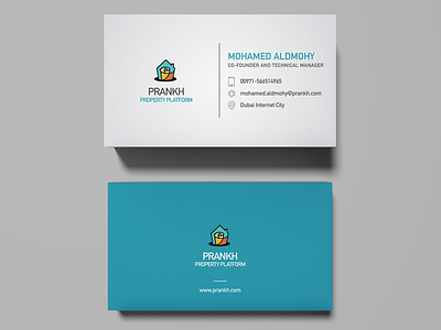 Prankh Business Card Design branding business card business card design illustration logo vector