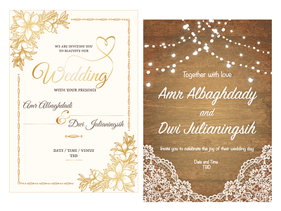 Free Wedding Cards Templates adobe illustrator illustration template vector wedding card