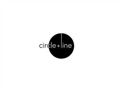 Circle+Line branding identity logo logo design
