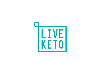 Live Keto branding identity keto ketogenic logo logo design packaging wordmark