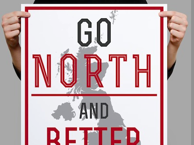 Go North go north poster uk