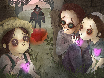 Identity V mobile game fan art