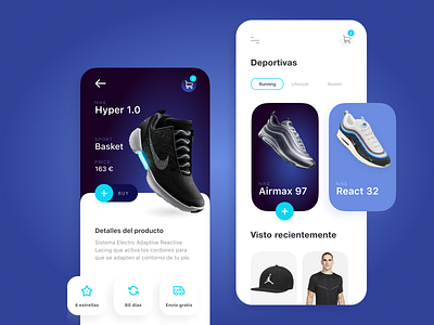 Sneakers App store app design figma sneakers ui ux