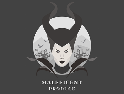 Maleficent Produce 3d app branding design graphic design icon illustration logo ui vector