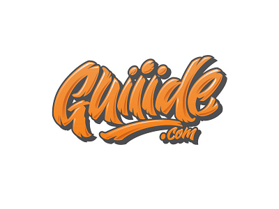 Guiiide.Com calligraphy font guide guiiiide letter lettering letters logo site type web