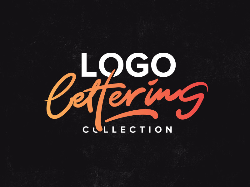 Logo & Lettering Collection comission behance logofolio collection typography brand calligraphy lettering logotype logo