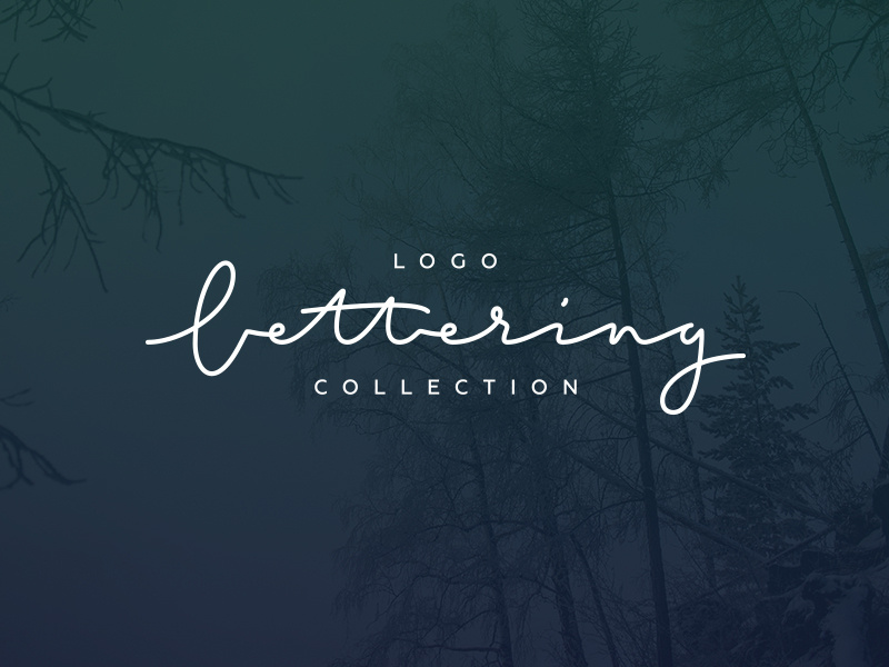 Logo & Lettering collection behance logotype type red original logo letters lettering letter font calligraphy blue