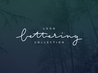 Logo & Lettering collection behance blue calligraphy font letter lettering letters logo logotype original red type