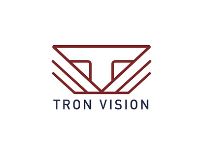 Tron Vision Media Logo work adevertisement branding design graphic design illustration logo vector