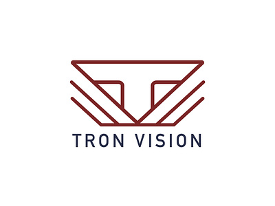 Tron Vision Media Logo work