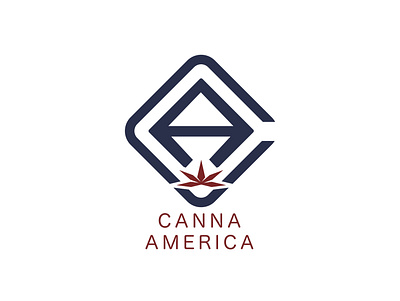 Canna America Logo Mark adevertisement branding design graphic design illustration logo typography vector
