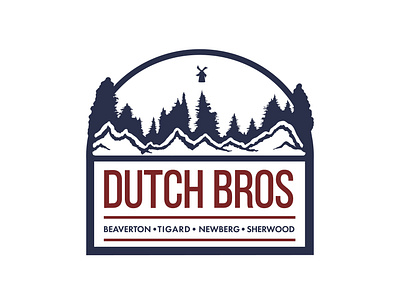 Dutch Beaverton Badge graphic design