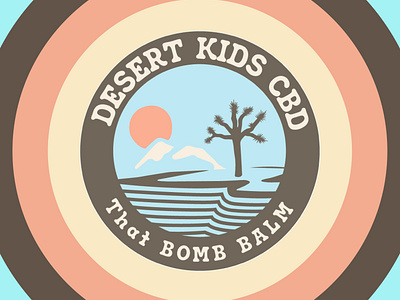 Desert Kids CBD Label Logo