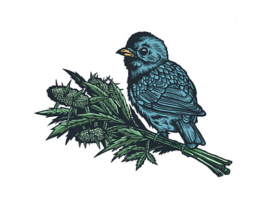 Gud Bird T- Shirt Design