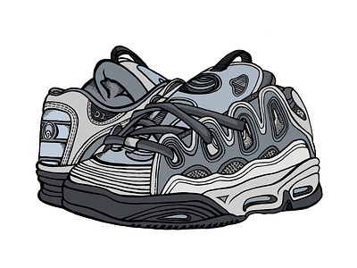 Osiris D3 Boat shoe Classics Illustration