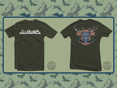 Liv Wyld Illustrated shirt Design