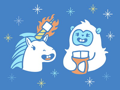 Wondermade marshmallow company Character Design