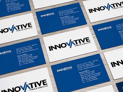 Perspective Business Cards MockUp