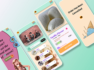 Ice-Cream App Design