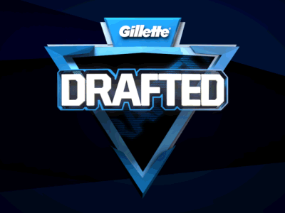 Drafted Season 5 - Logo Reveal ae animation blue c4d cinema4d drafted gillette motion graphics thescore triangles