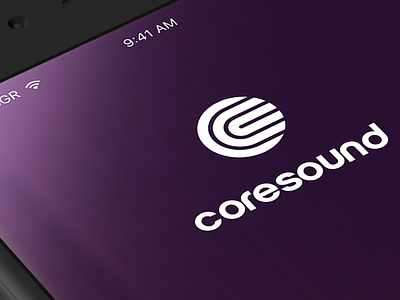 Coresound - Coming soon agency app hire music player preview ui wip