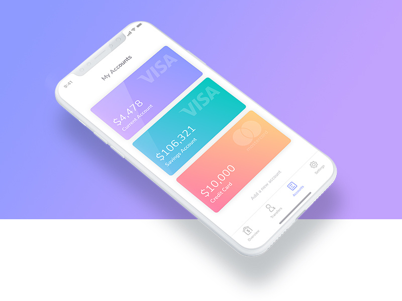 More exploration ux ui transfer savings profile money mobile iphone x ios fintech cards bank