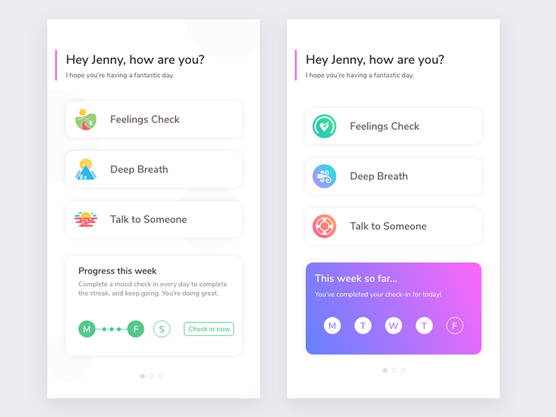 app builder company advocating mental health