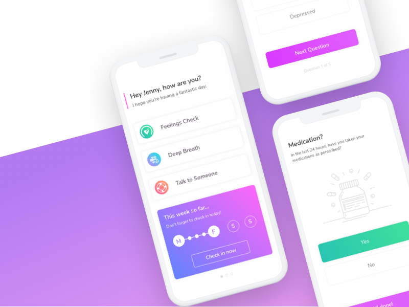 Mental health app healthcare help anxiety depression health mental