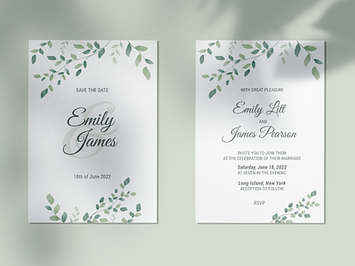 Wedding invitation