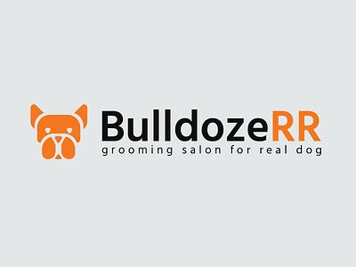 Logo for grooming salon for dogs black branding dog dogs grooming grooming salon logo logotype orange pets